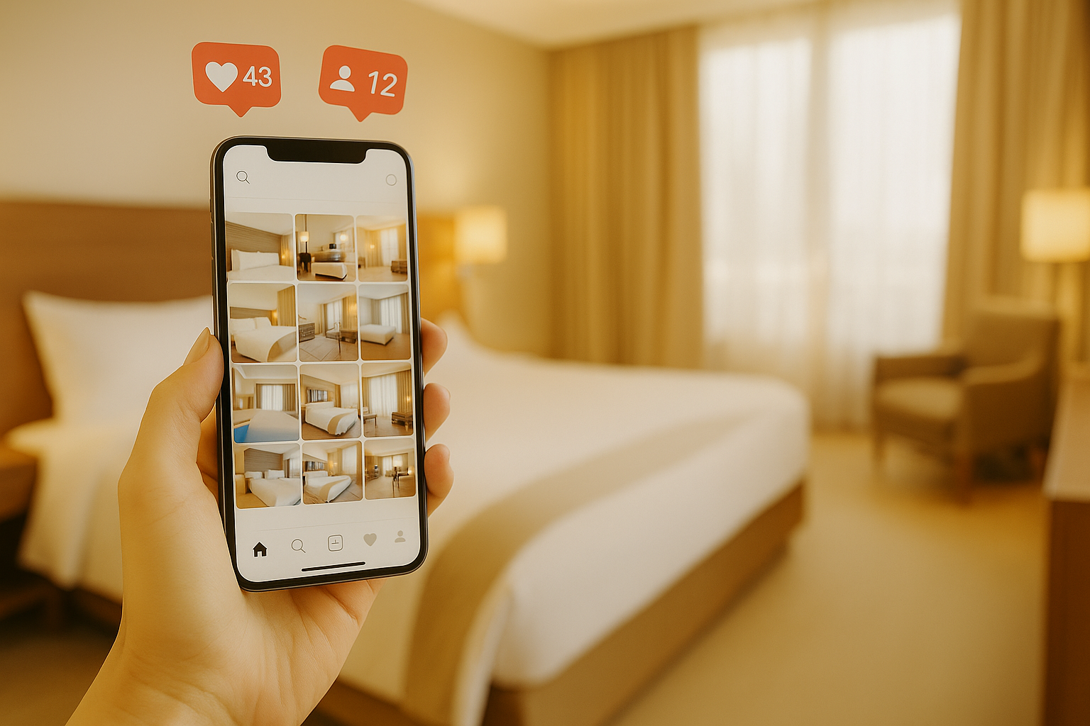 Como obter bons resultados para seu hotel nas redes sociais.