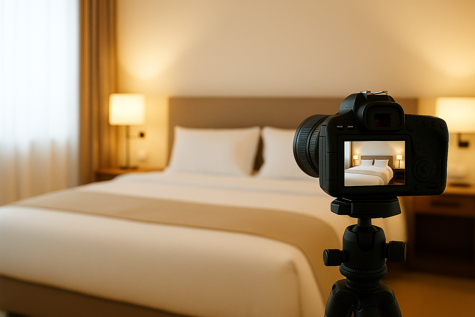 Como preparar seu hotel para uma boa sessão de fotos
